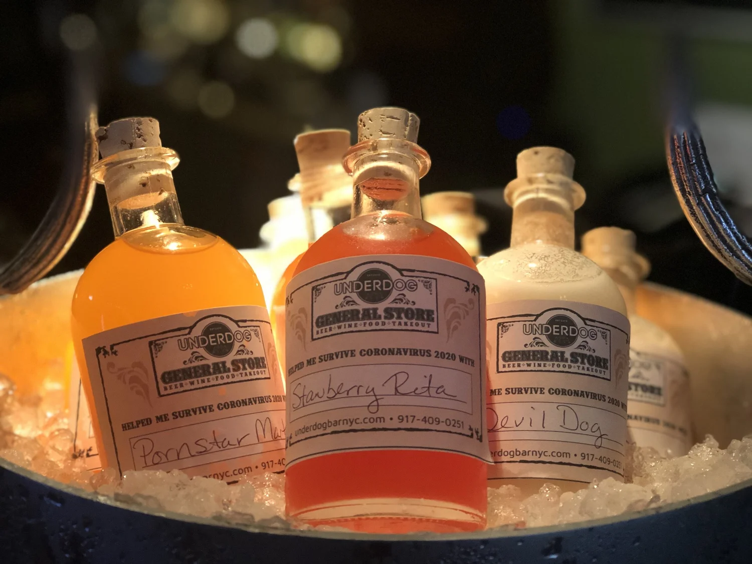 Featured image for a customer orders four cocktails for delivery from a restaurant - Adjusting Cocktails For Takeout and ...