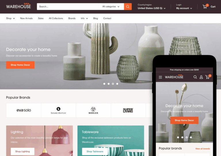 Featured image for best shopify themes for dropshipping - 26 Best Shopify Themes for 2025 - Shopify