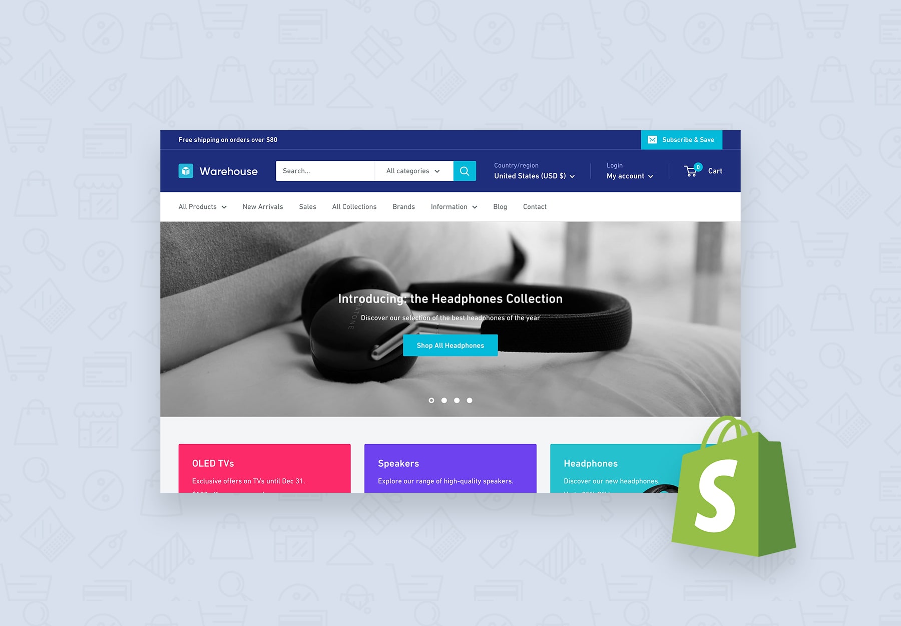 Featured image for best shopify themes for dropshipping - 10 Best Shopify Themes for Dropshipping ...