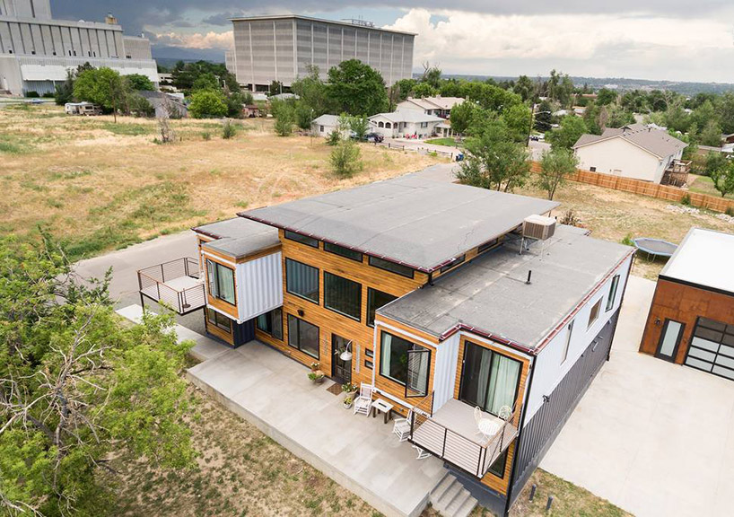 Featured image for building home from shipping container - colorado firefighter assembles nine ...