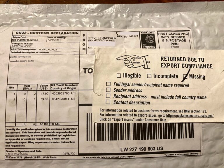 Featured image for can i get a refund from usps for late delivery - US Customs Export Control Says: I'm ...