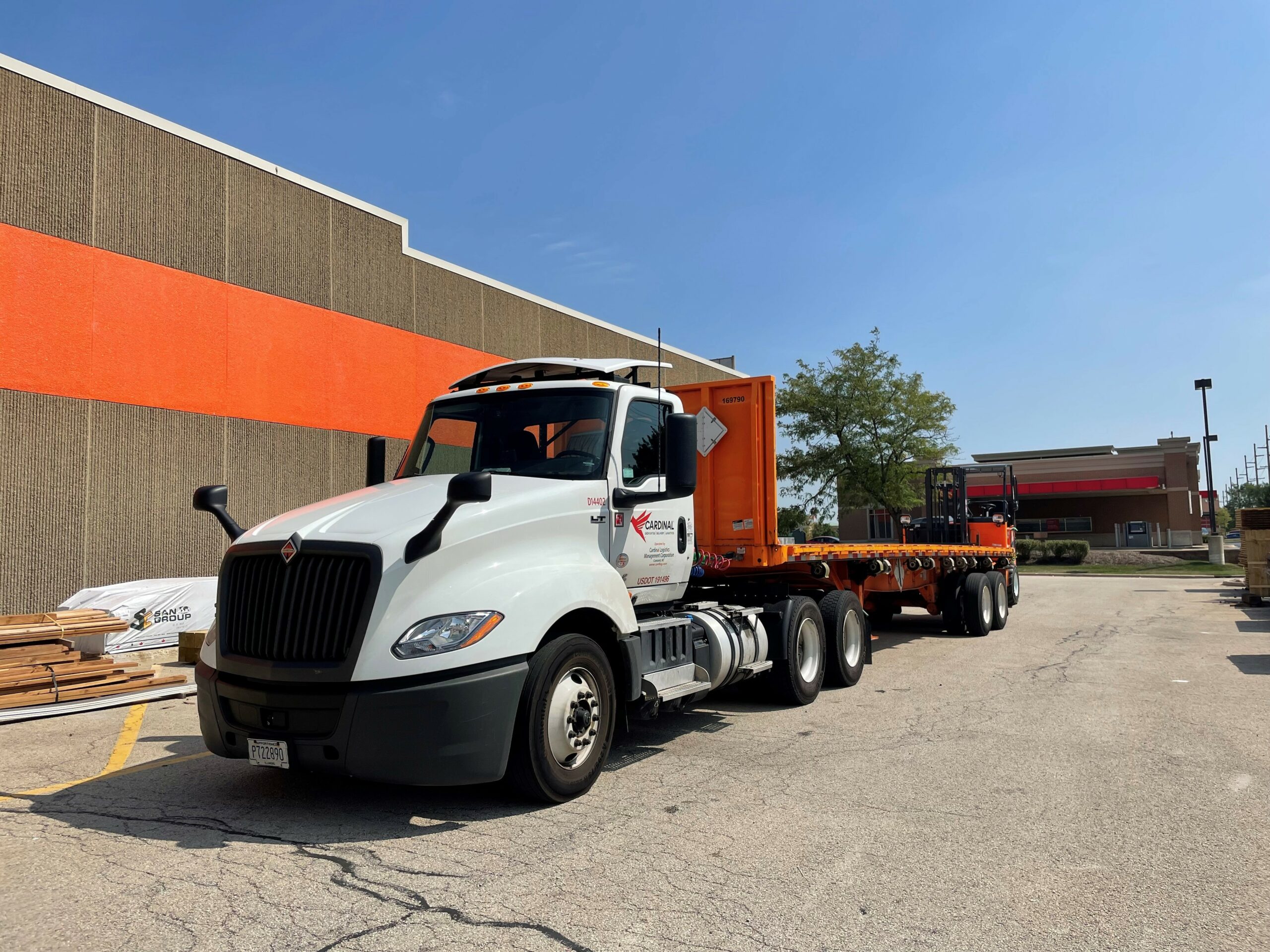 Featured image for delivery from home depot - Driver Austin Dunaway enjoys his home ...