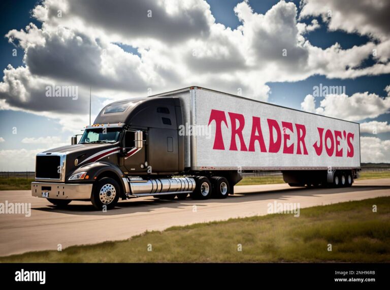 Featured image for delivery from trader joes - Grocery store delivery truck hi-res ...