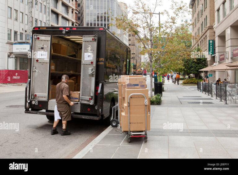 Featured image for delivery man from murim - Delivery man truck hi-res stock ...
