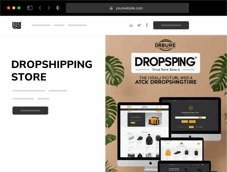 Featured image for dropshipping website builder - 10Web | AI Dropshipping Website Builder ...