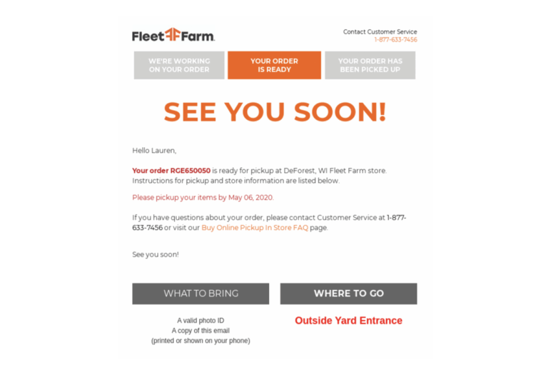 Featured image for email from mail delivery system - Shipping emails: The best examples ...