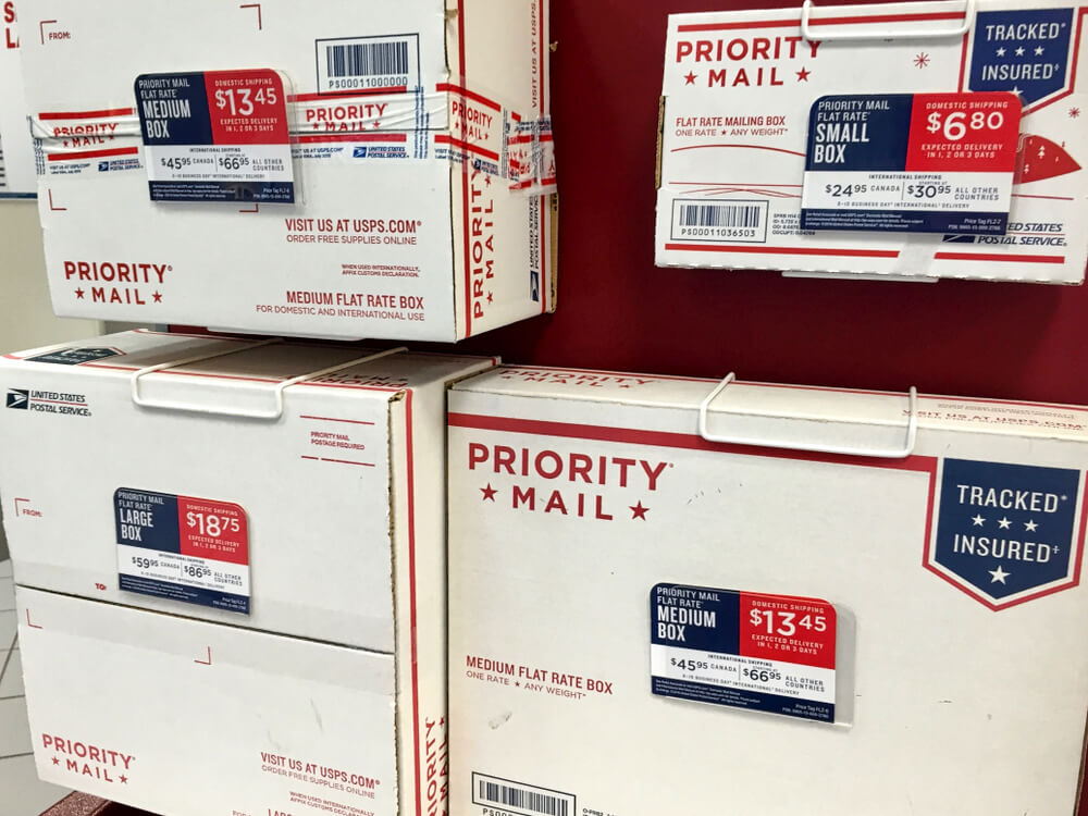 Featured image for flat rate shipping boxes from usps - USPS Shipping Rates by Weight Chart ...