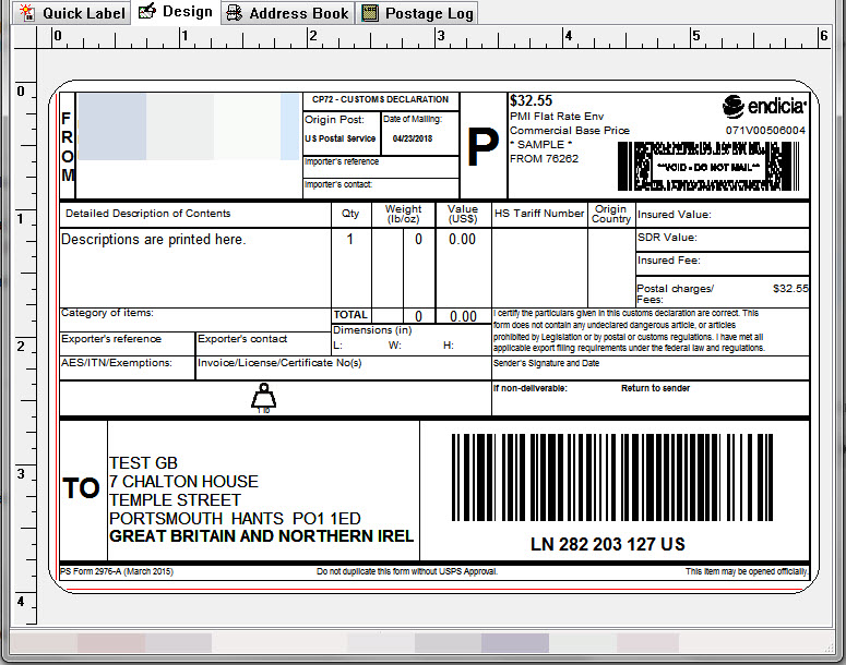 Featured image for free shipping labels from usps - forms for international shipment ...