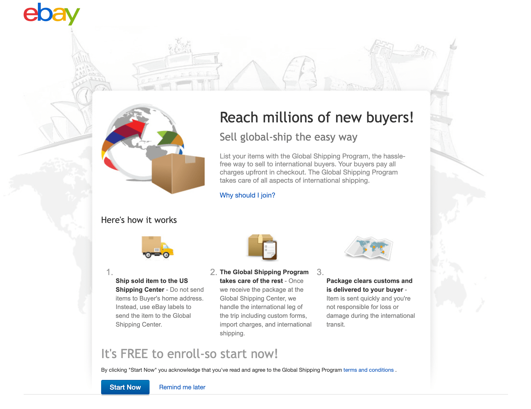 Featured image for free shipping supplies from ebay - eBay Global Shipping Program Explained ...