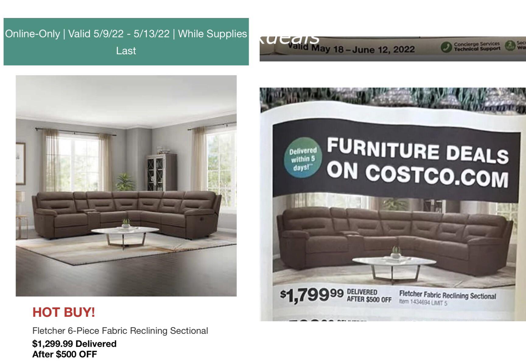 Featured image for furniture delivery from costco - Costco pricing for furniture! On the ...