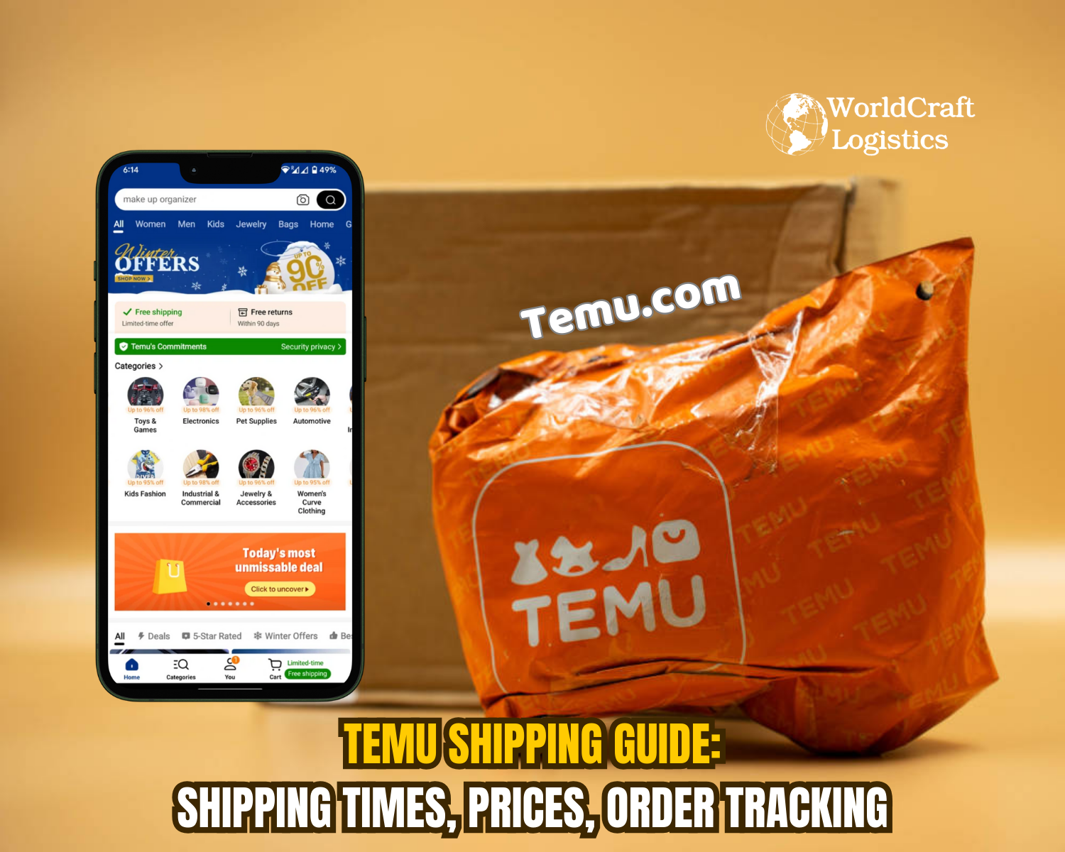 Featured image for how long is shipping from temu - Temu Shipping Guide: Shipping Times ...