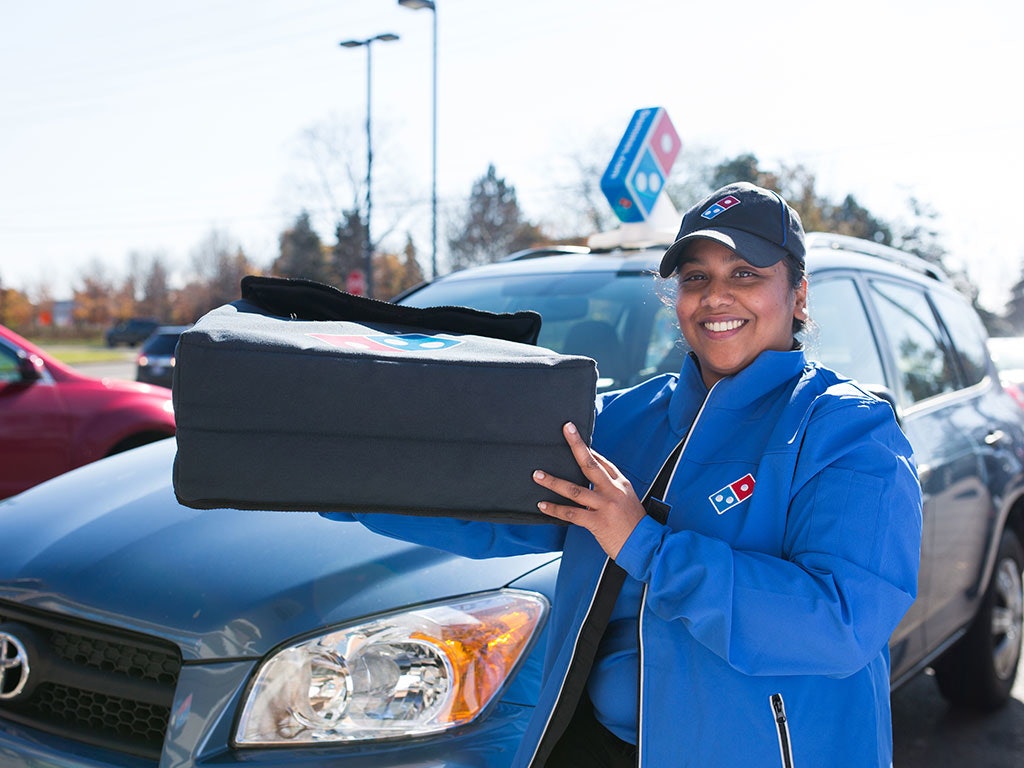 Featured image for how to get free delivery from dominos - Deliver to a Park Bench ...