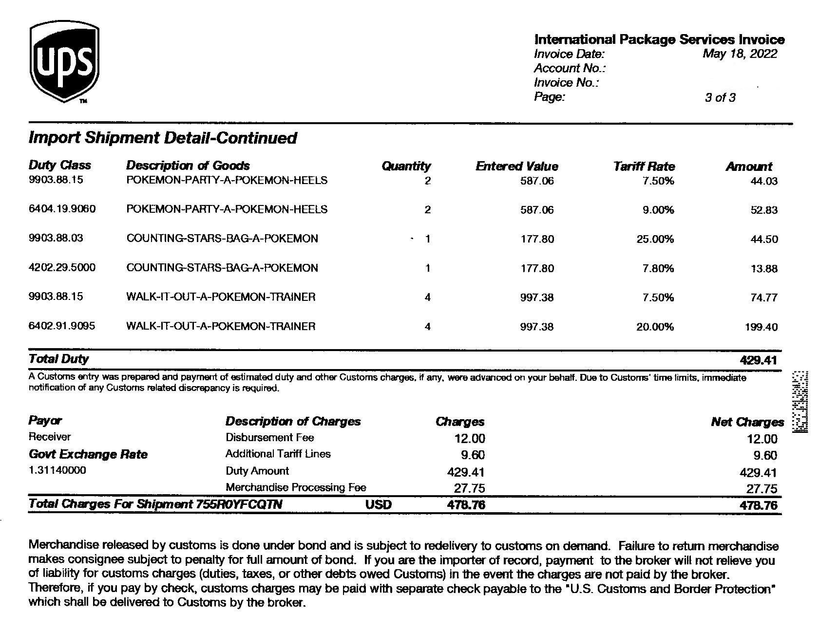 Featured image for how to get refund from ups for late delivery - Received UPS Interntaional Services ...