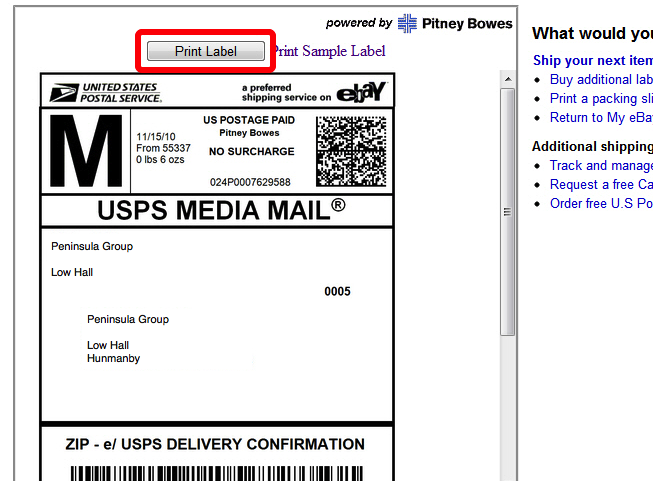 Featured image for how to print shipping label from ebay - ebay website to your thermal printer on Mac