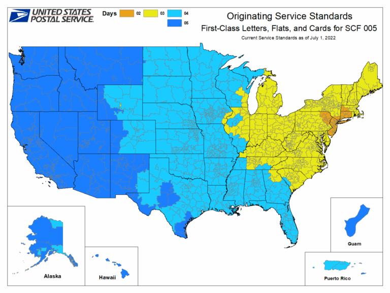Featured image for mail delivery time from zip code to zip code - Regular Mail Take from State to State ...