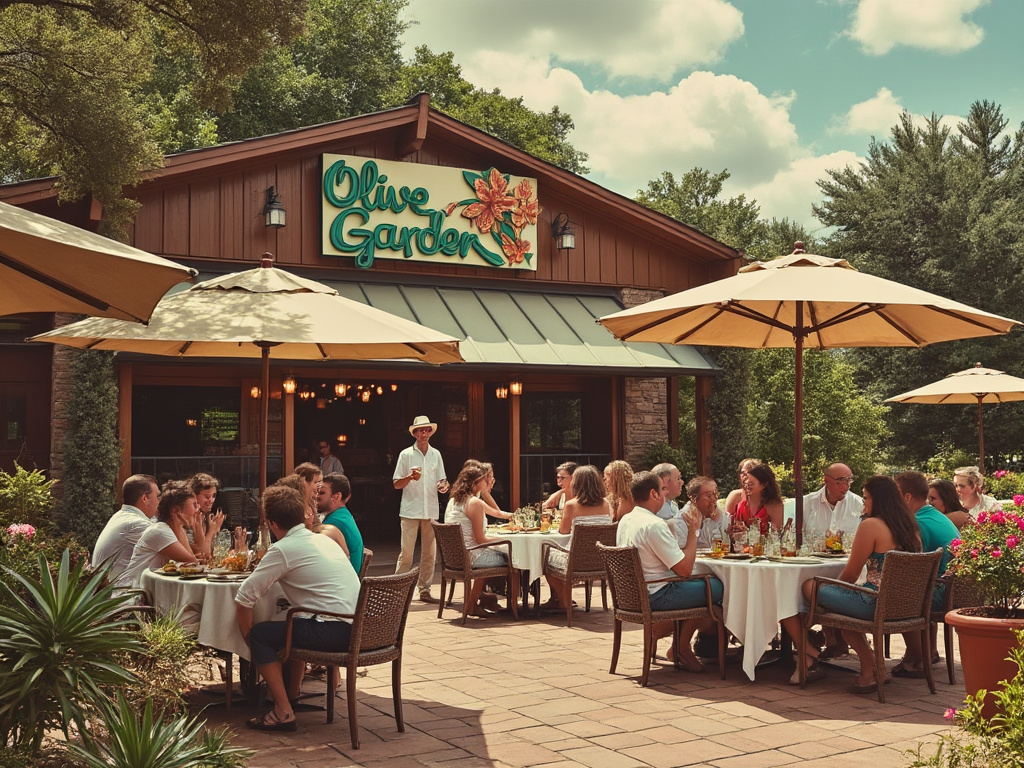 Featured image for olive garden is launching third-party delivery from uber direct. - Olive Garden Embraces Uber Eats ...