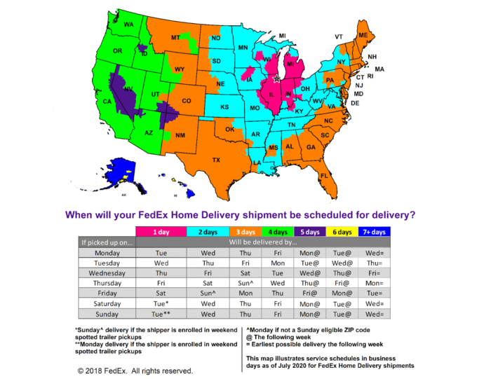 Featured image for one day shipping map ups from my location - Ground Shipping 101: Top Carriers ...