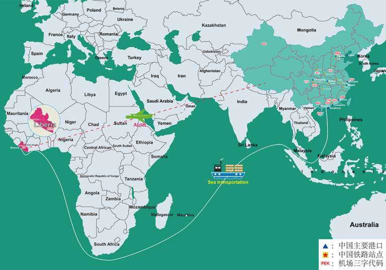 Featured image for shipping cost from china - from China to Liberia ...