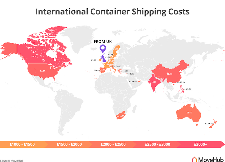 Featured image for shipping to england from usa cost - International Container Shipping Rates ...