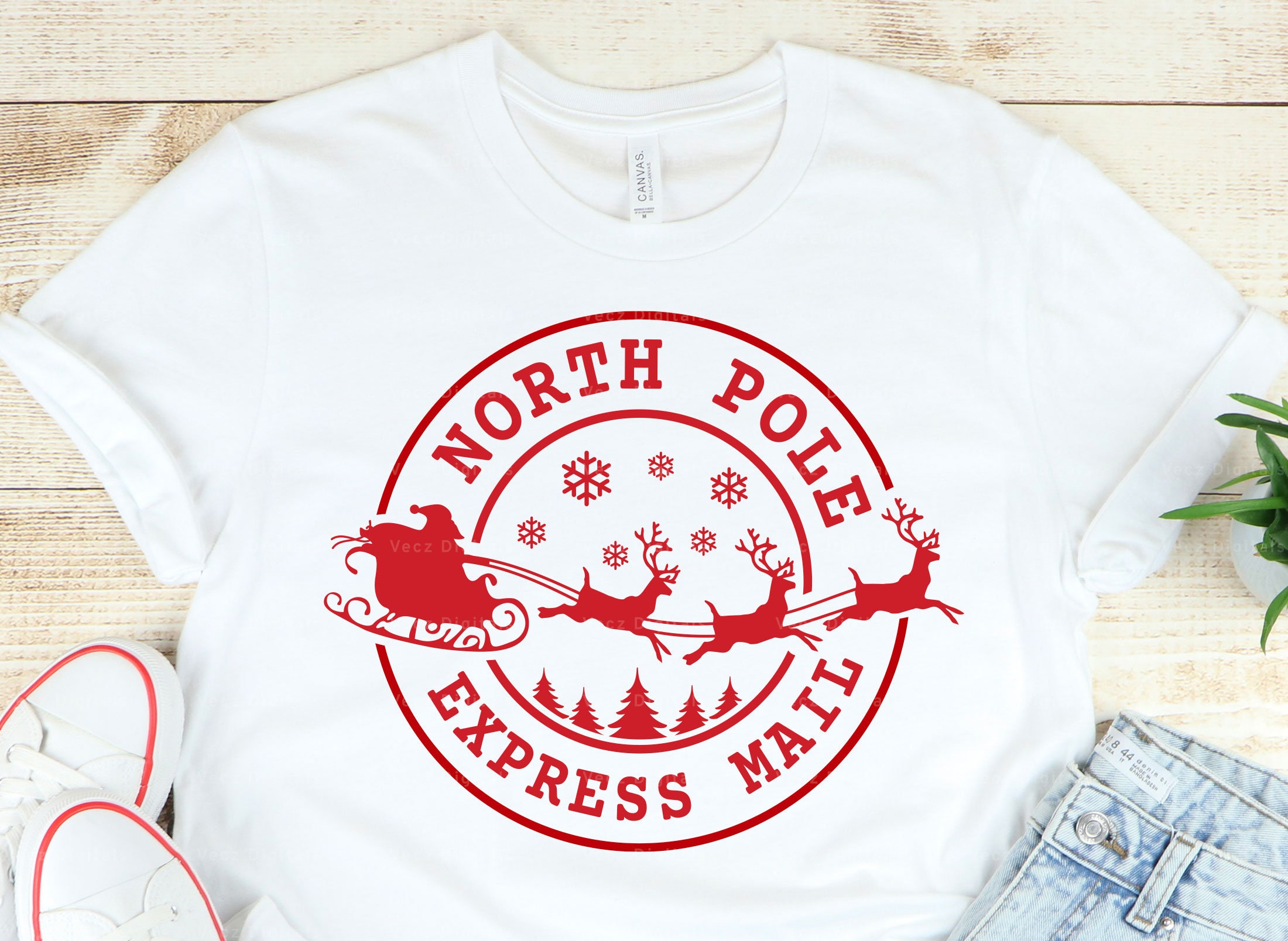 Featured image for special delivery from north pole stamp - North Pole Express Mail Delivery SVG ...