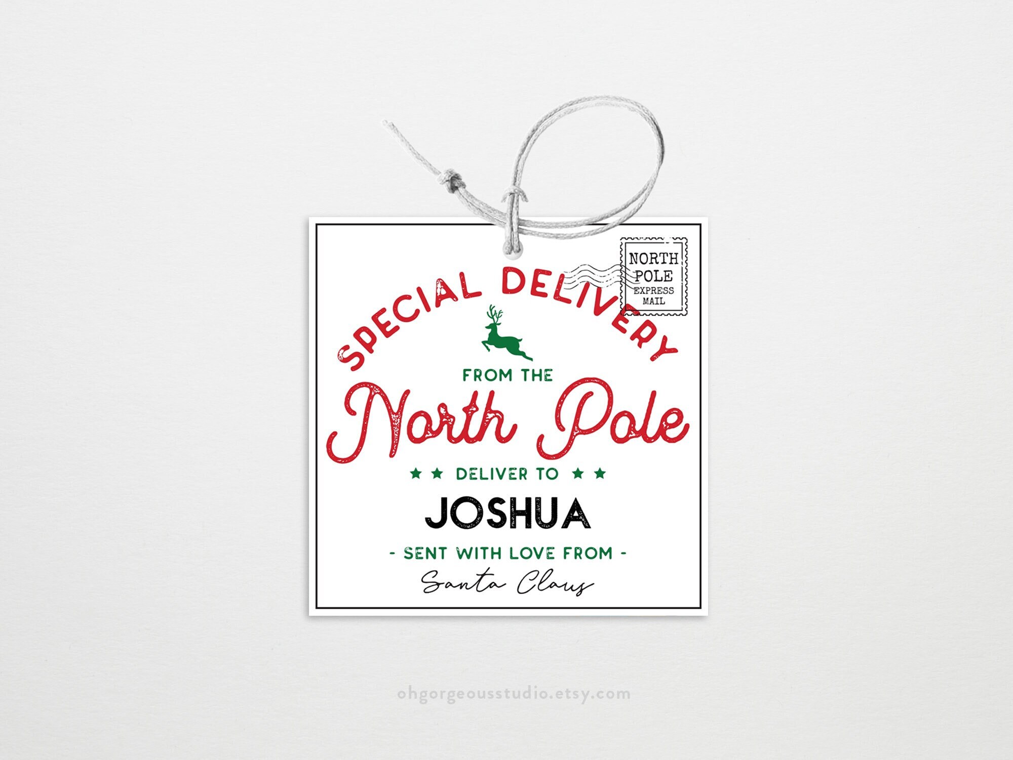 Featured image for special delivery from santa - Delivery From Santa - Etsy