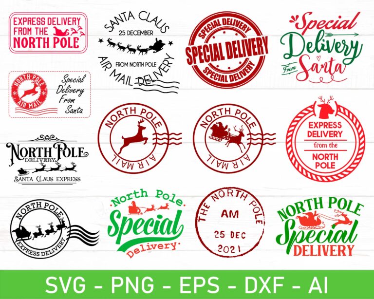 Featured image for special delivery from santa - North Pole Delivery Svg, North Pole ...