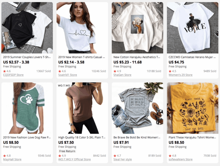Featured image for t shirt dropshipping - T-Shirt Dropshipping: 35+ Product Ideas ...
