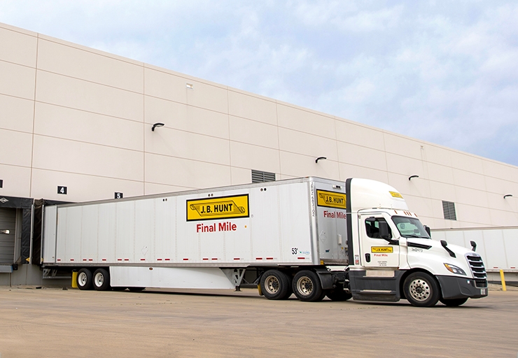 Featured image for truck delivery from lowes - Final Mile Services® Solutions | J.B. Hunt