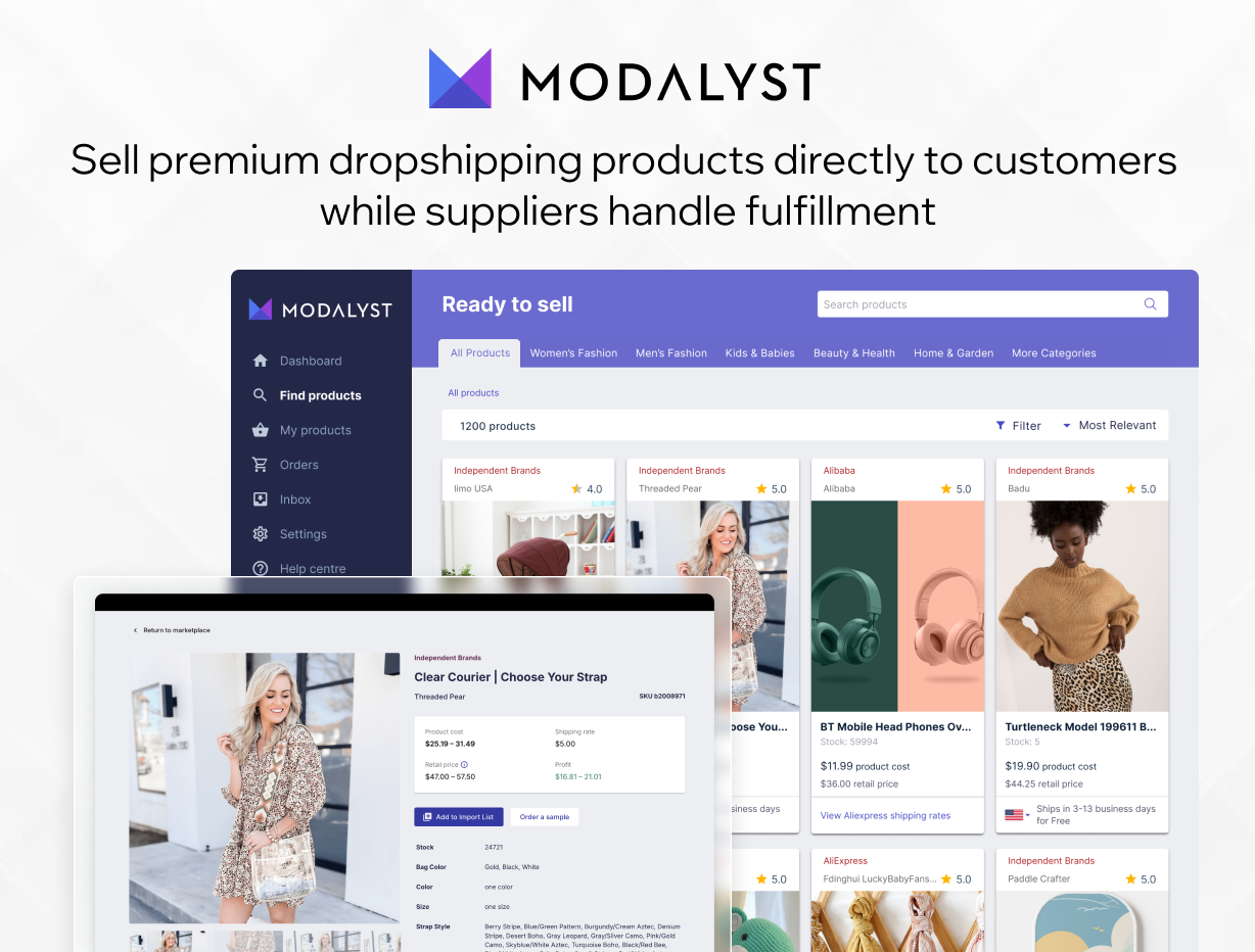 Featured image for wix dropshipping - Modalyst - Dropshipping | Wix App ...